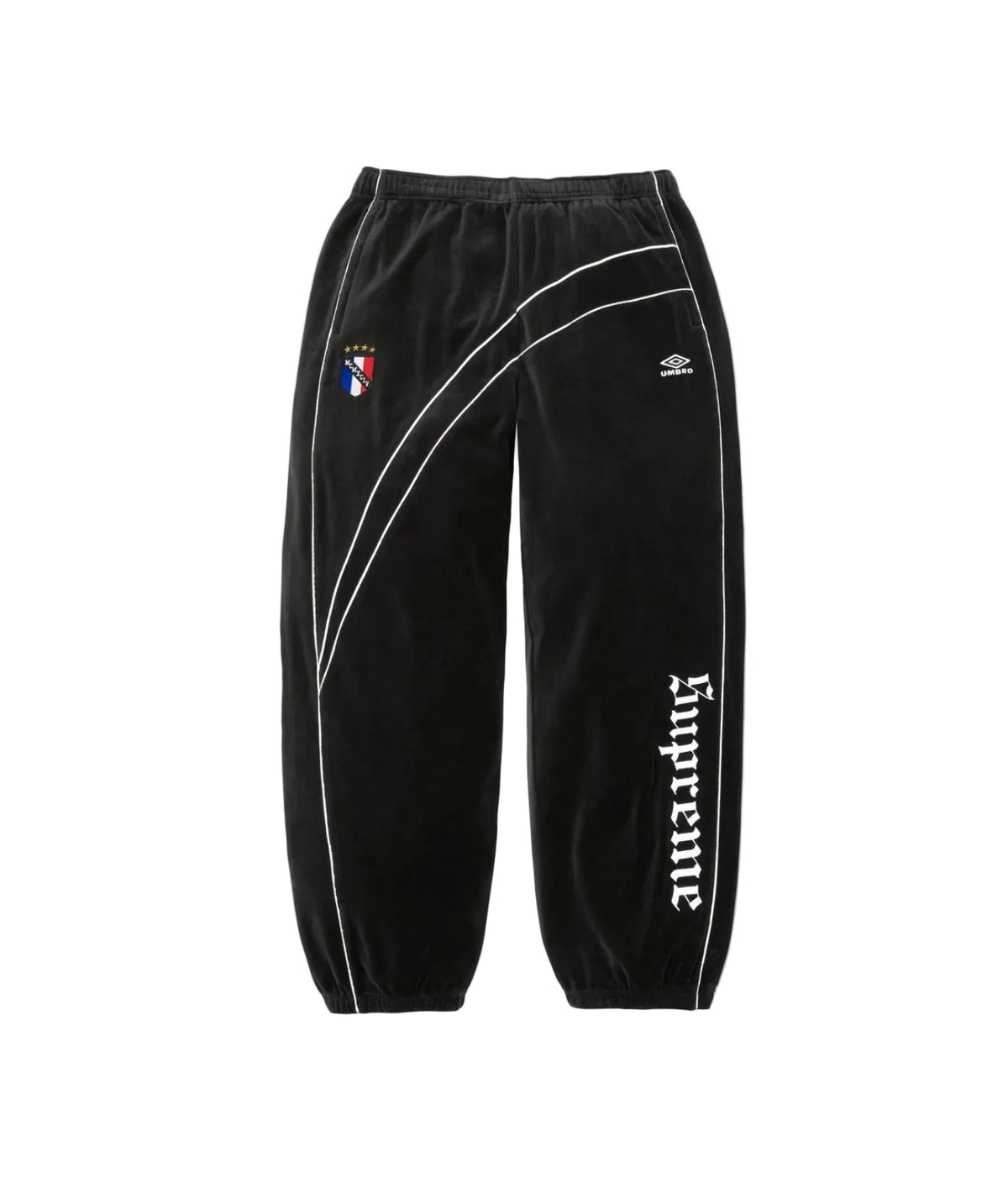 Supreme Umbro Velour Track Pant Black