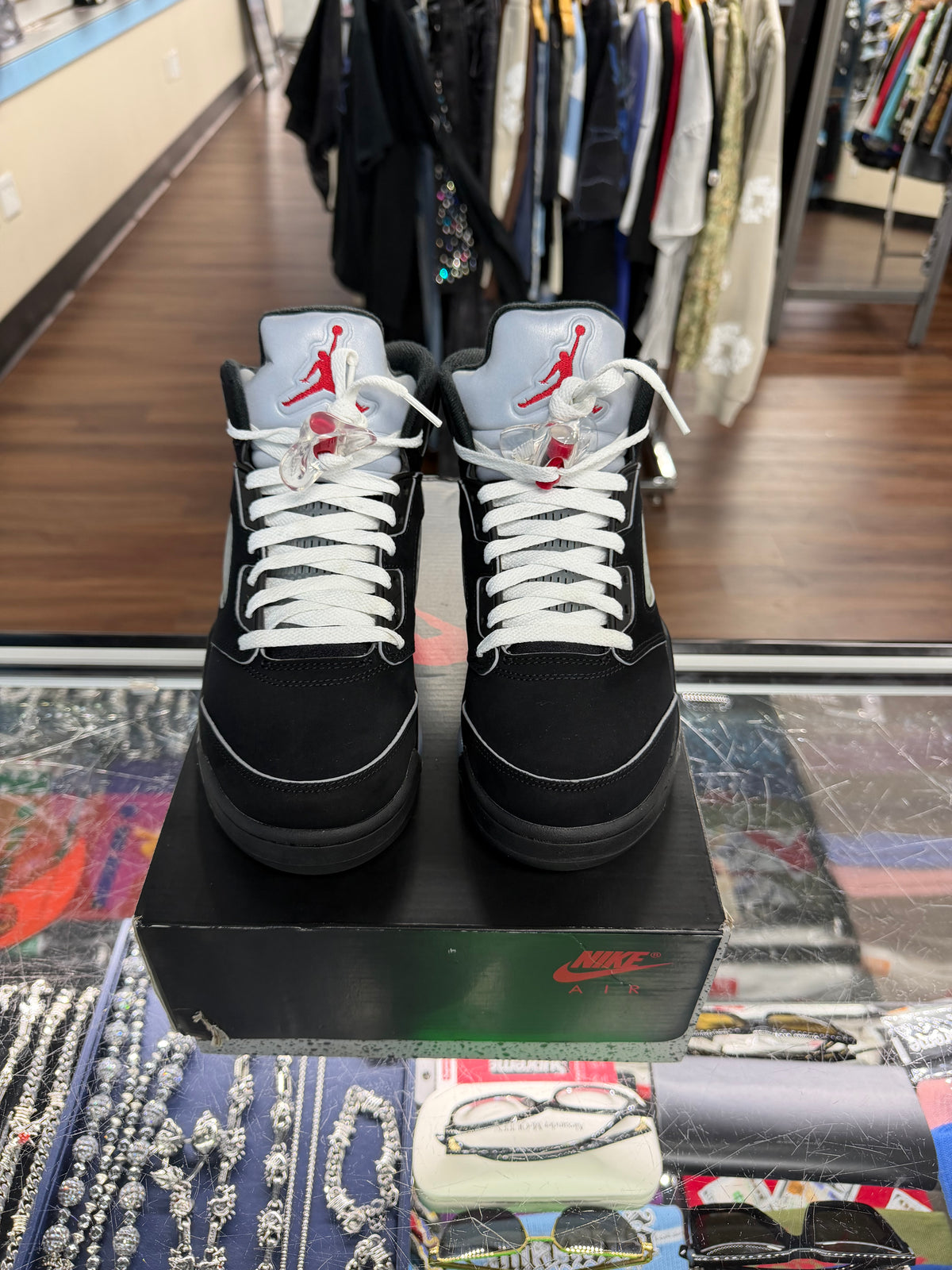 Jordan 5 Black Metallic Reimagined (Pre Owned)