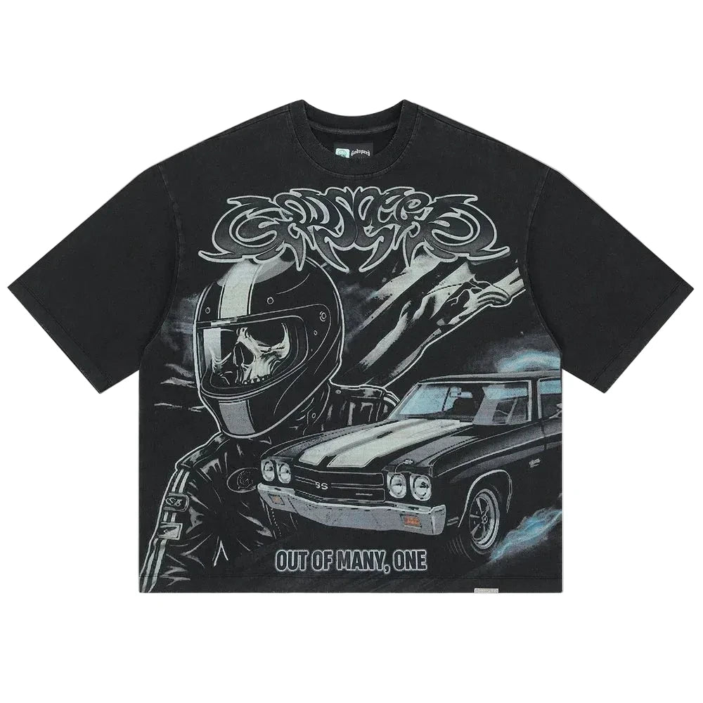 Godspeed American Muscle Tee Black