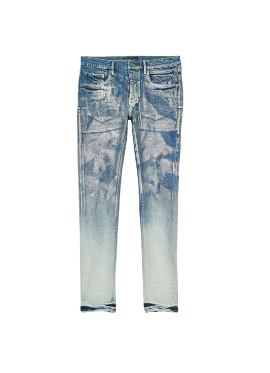 Purple Brand Holographic Gradient Skinny Indigo Jean