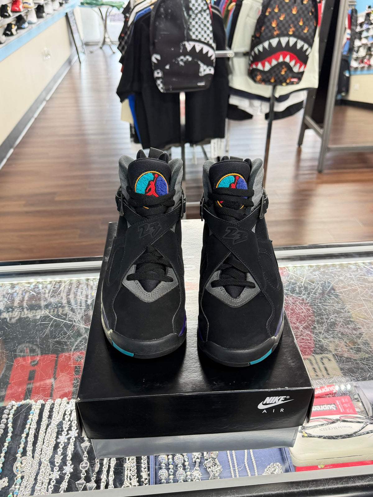 Jordan 8 Aqua(Pre Owned)