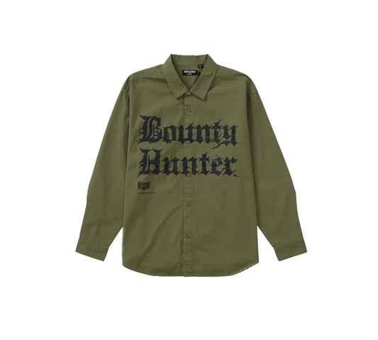 Supreme x Bounty Hunter Ripstop Shirt ‘Olive’