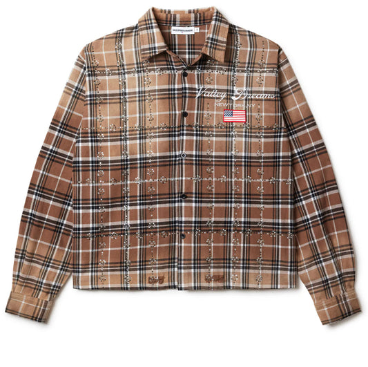 Vale Forever Brownstone Flannel