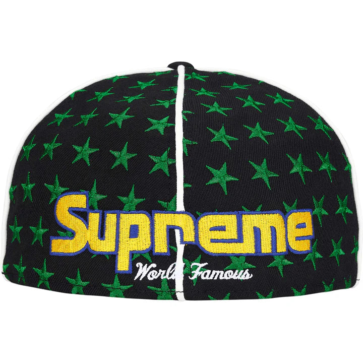 Supreme Mitchell & Ness Teams New Era 59Fifty Fitted Hat Black