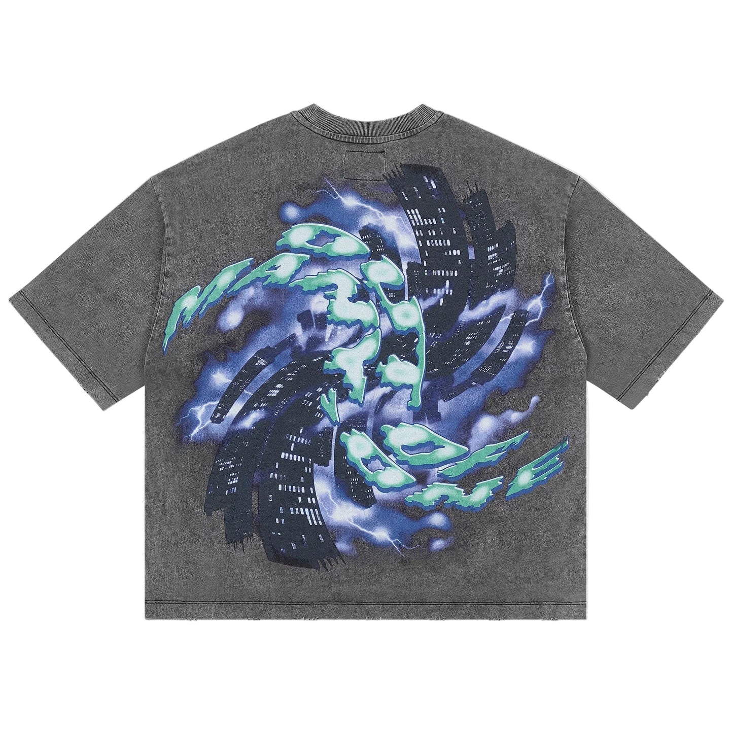 Godspeed Liberty Tears T-Shirt Grey