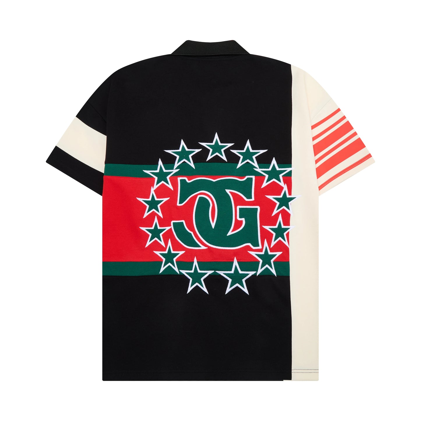 Campus Goods Valor Varsity Polo Black