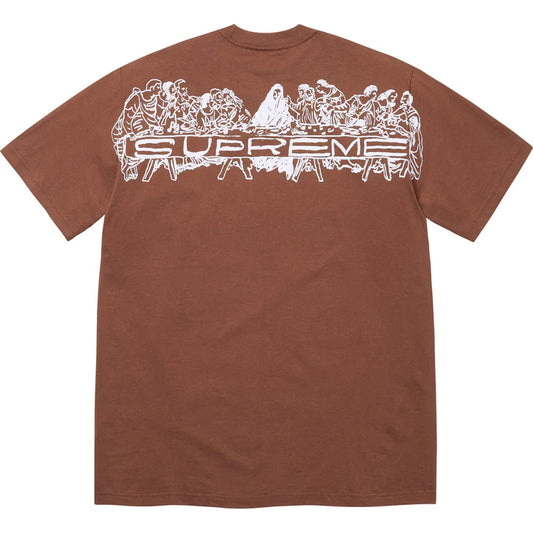 Supreme Supper Tee Brown