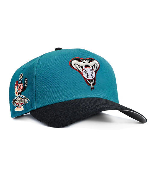 New Era A-Frame Arizona DBacks 2011 All Star Game Patcg SnapBack