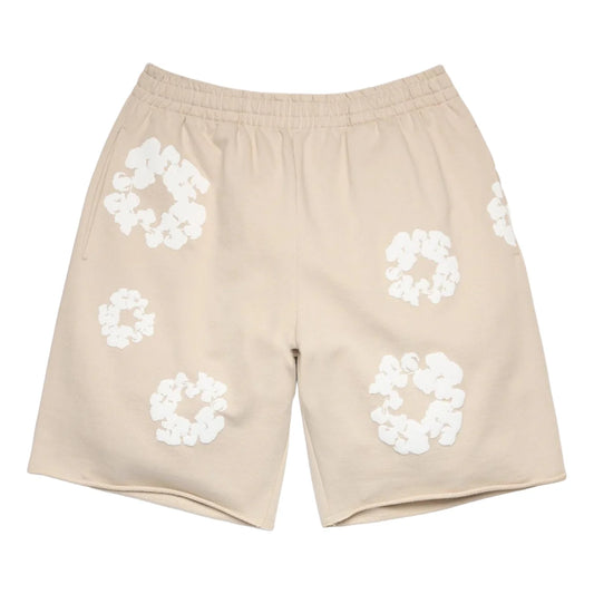 Denim Tears Cotton Wreath Sweatshorts Cream