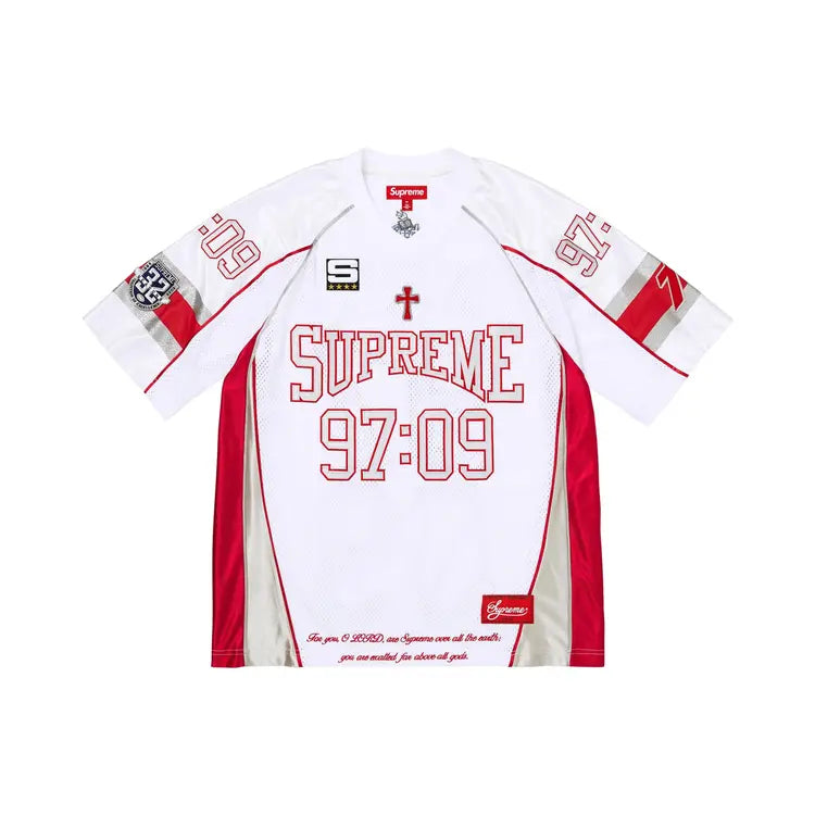 Supreme Disciples Football Jersey White