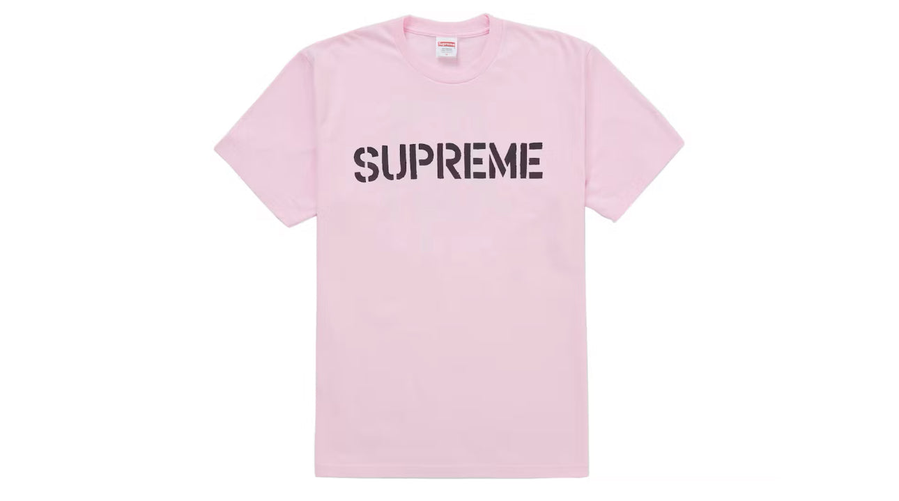 Supreme Hard Tee Light Pink