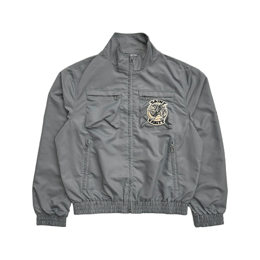 Saint Vanity Nylon Cargo Jacket Grey