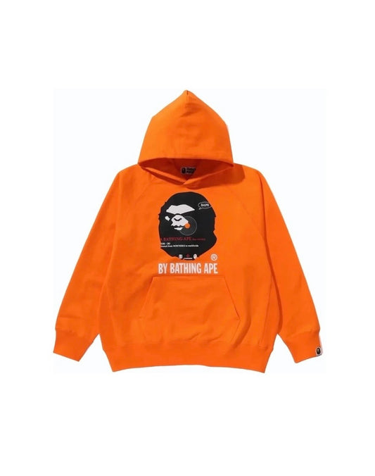 BAPE By Bathing Ape Pullover Hoodie ‘Orange’