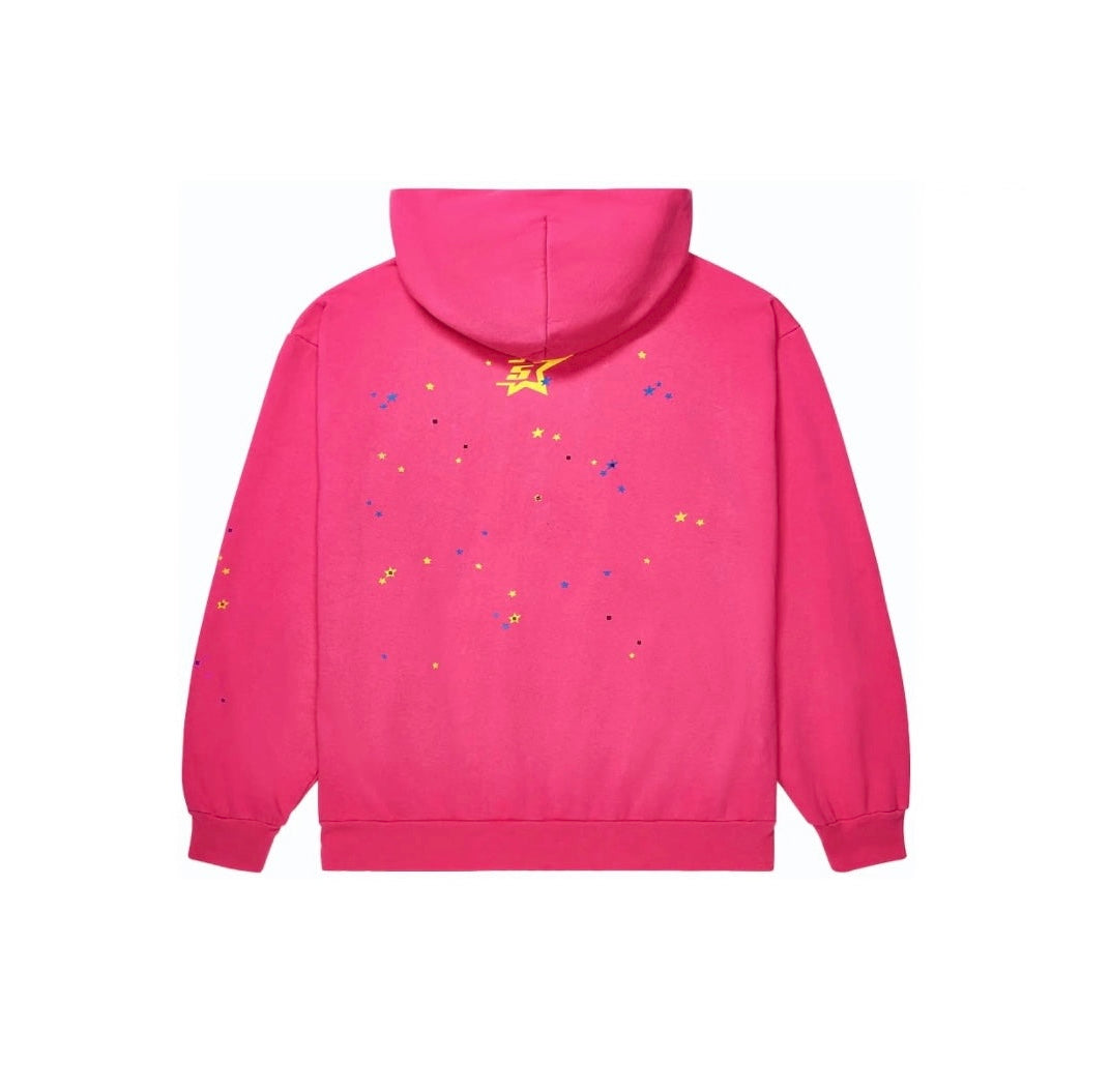 Sp5der P*NK V2 Hoodie “Pink”