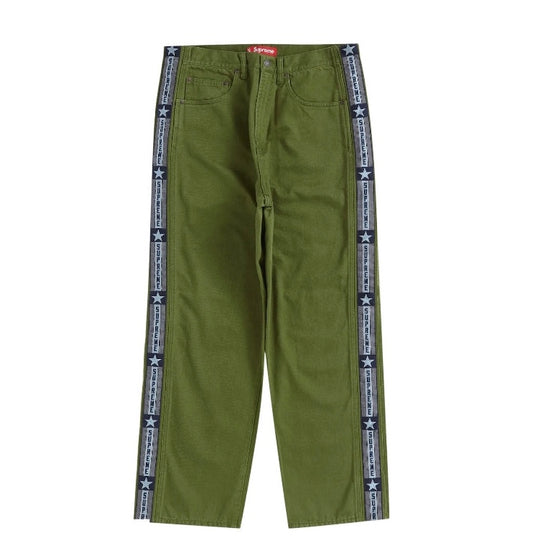 Supreme Snap-Off Baggy Jeans ‘Olive’