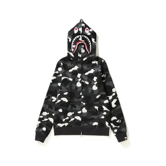 BAPE City Camo Shark Full-Zip Hoodie