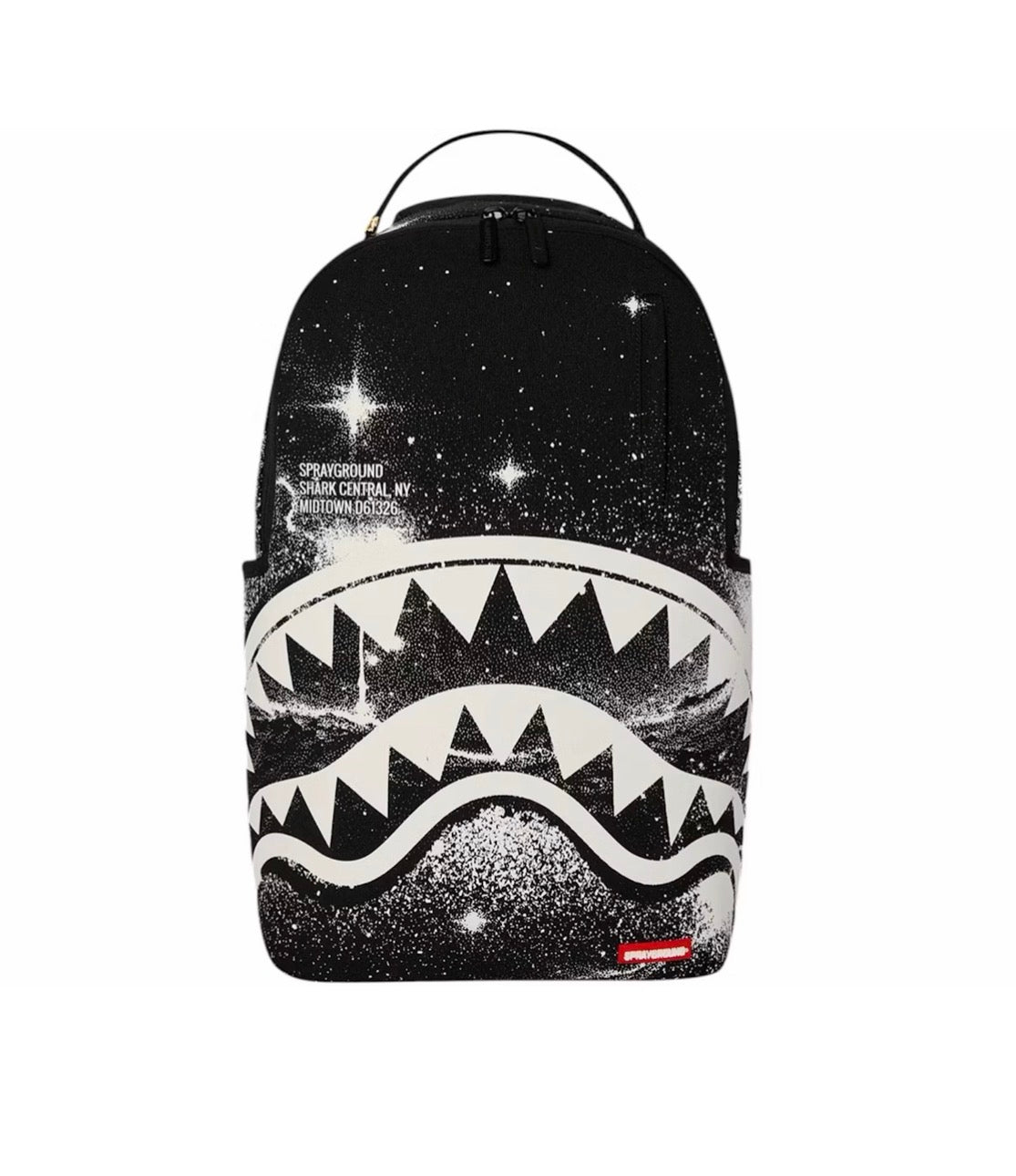 Sprayground Shark Central Overspray Backpack Multicolor