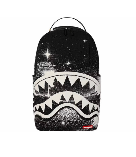 Sprayground Shark Central Overspray Backpack Multicolor
