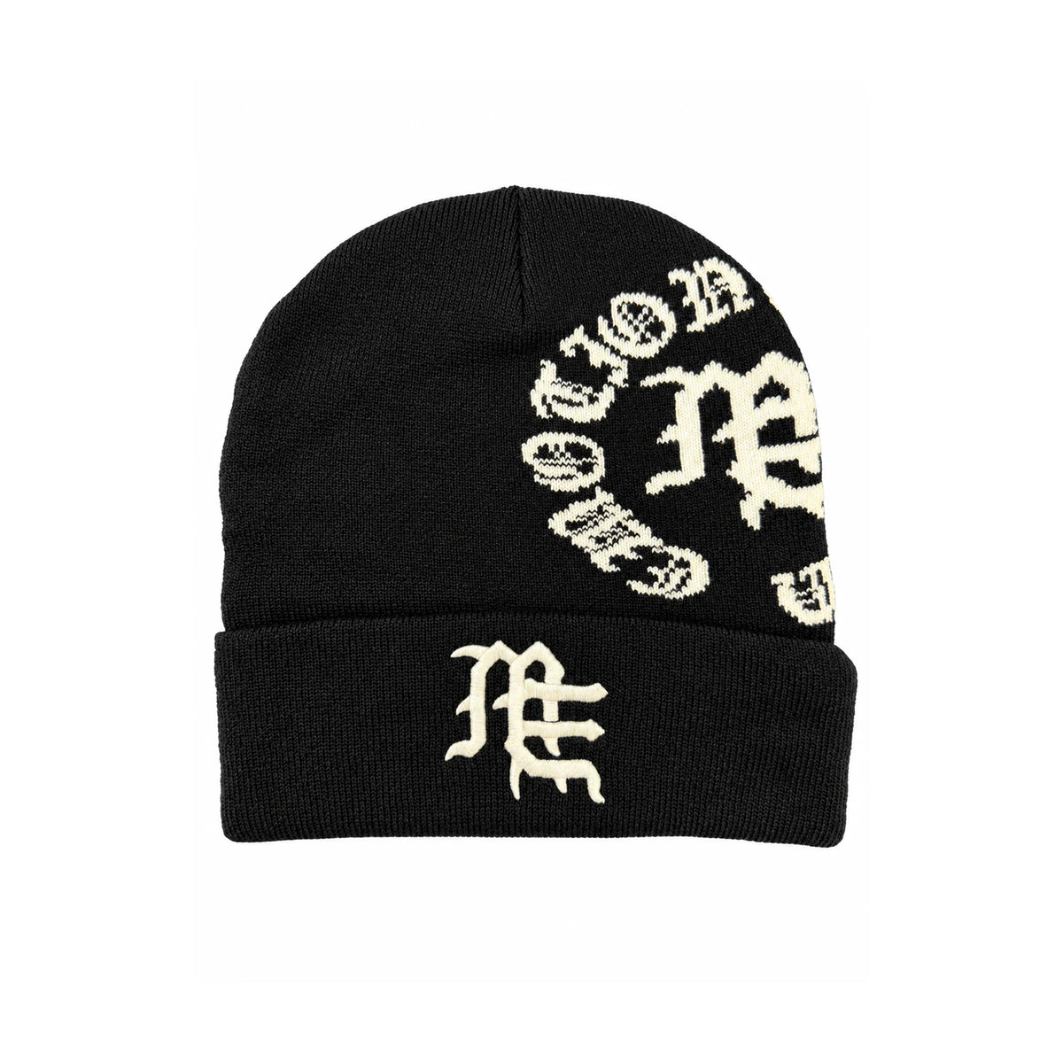 Mixed Emotion Logo Beanie Black