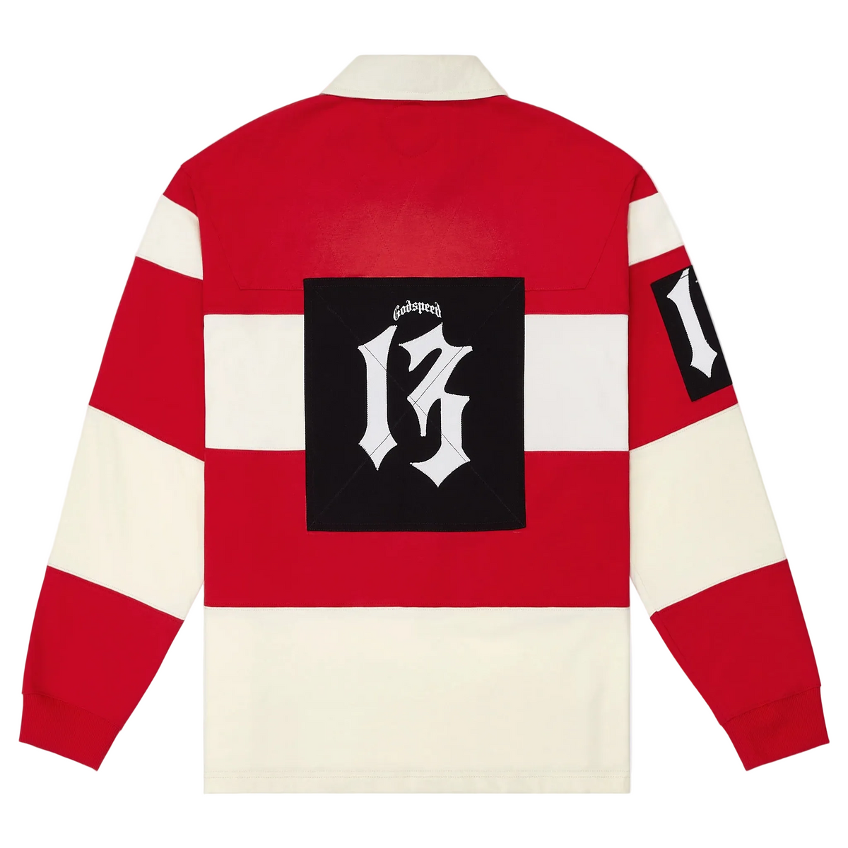 Godspeed Classic Field Rugby Shirt Cream/Red