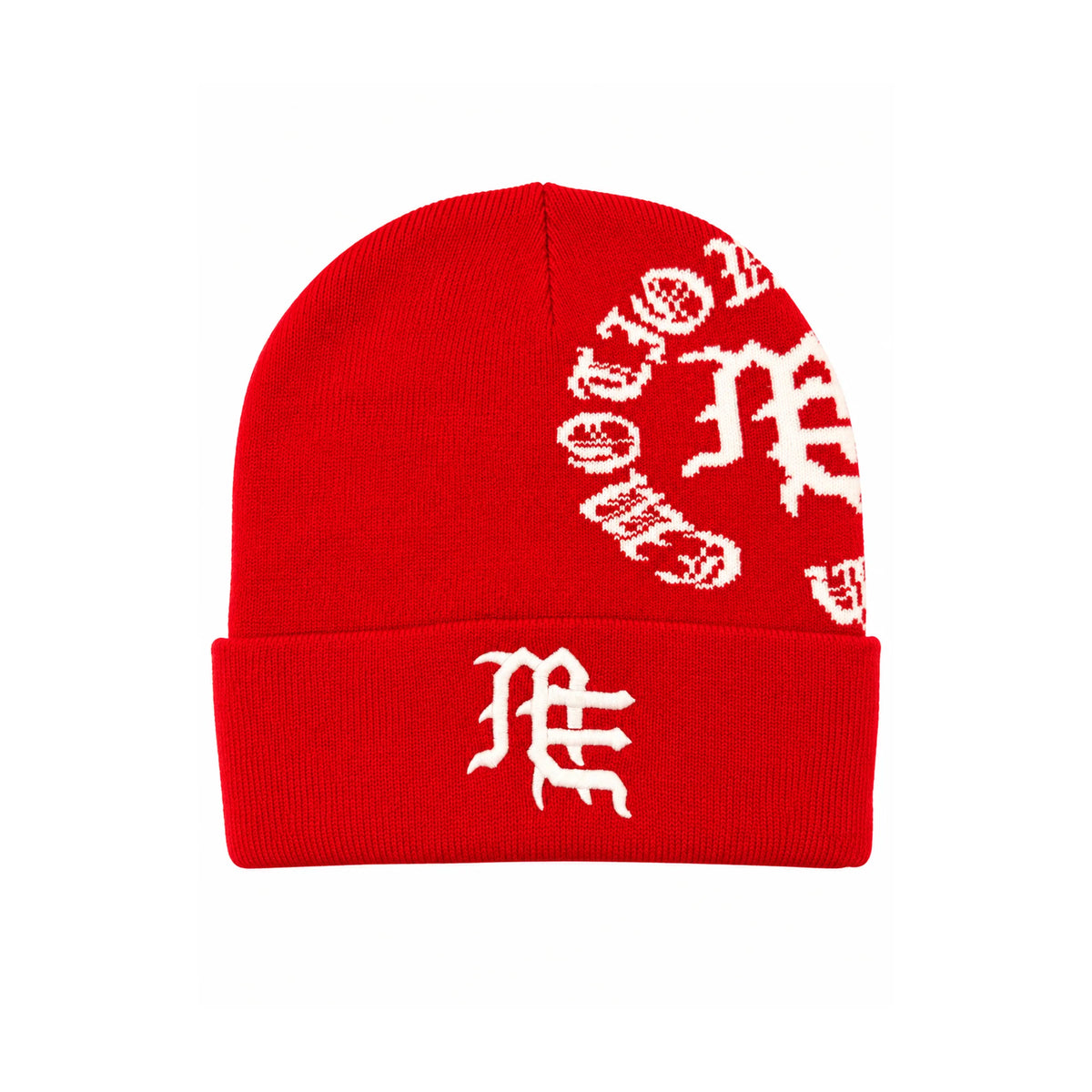 Mixed Emotion Logo Beanie Red